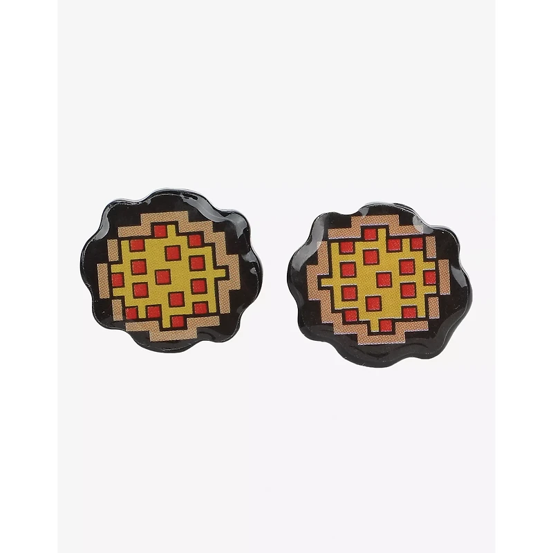 Multi-Pack Five Nights at Freddy's Pixelated Stud Earrings - 6 Pair