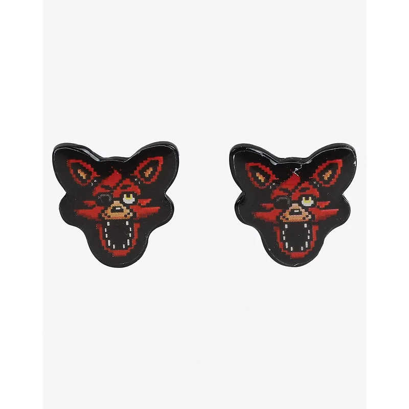 Multi-Pack Five Nights at Freddy's Pixelated Stud Earrings - 6 Pair