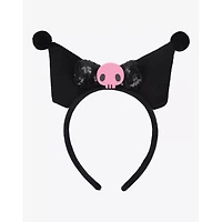 Kuromi Plush Fabric Cosplay Headband