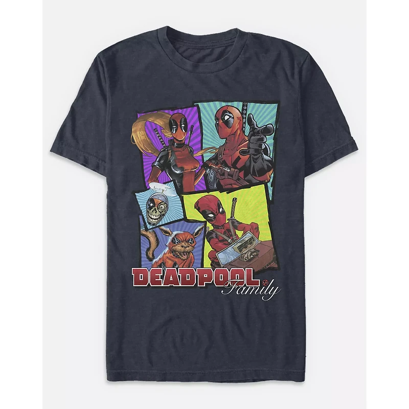 Deadpool Family T Shirt - & Wolverine