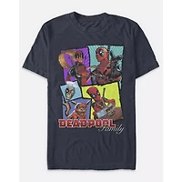 Deadpool Family T Shirt - & Wolverine
