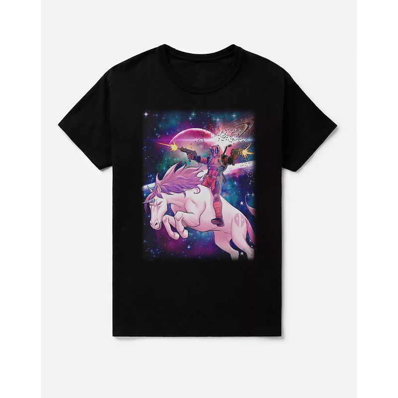 Deadpool Unicorn Shooting T Shirt