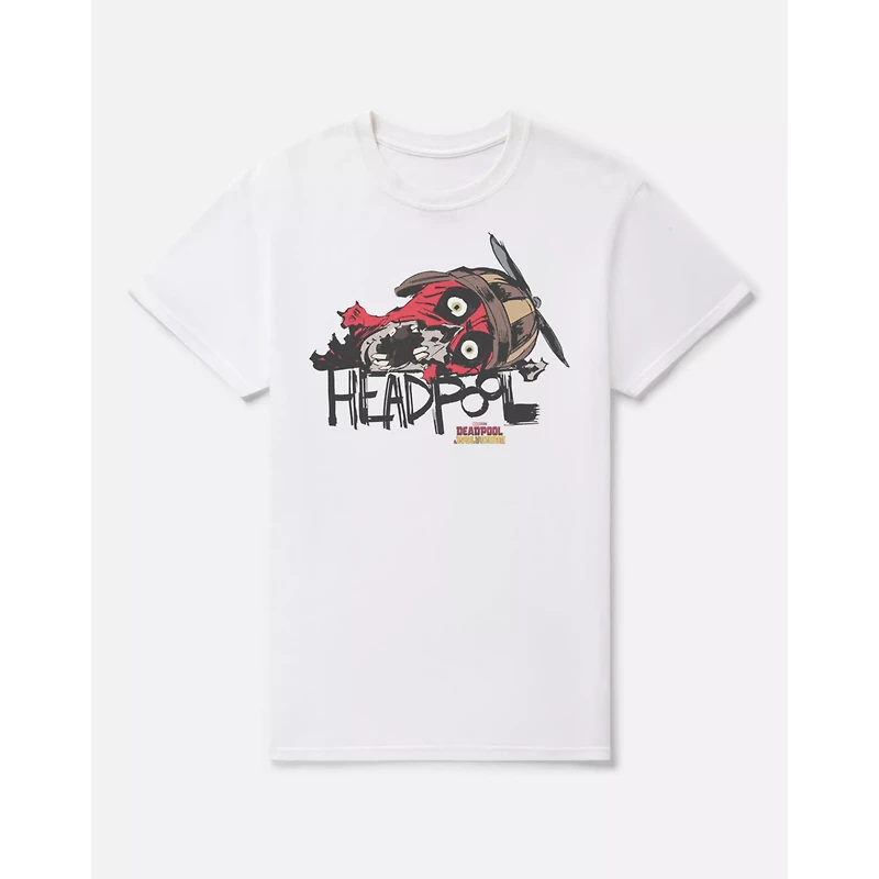 Headpool T Shirt - Deadpool x Wolverine