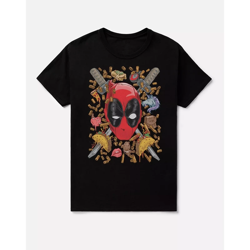 Swords and Snacks T Shirt - Deadpool & Wolverine