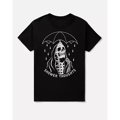 Shower Thoughts Skeleton T Shirt