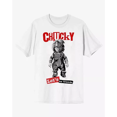 Chucky Let's Be Friends T Shirt