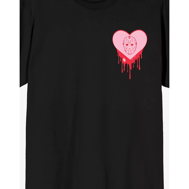 Friday the 13th Bloody Heart T Shirt