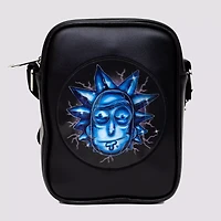 Buckle-Down Rick and Morty Electric Face Crossbody Bag