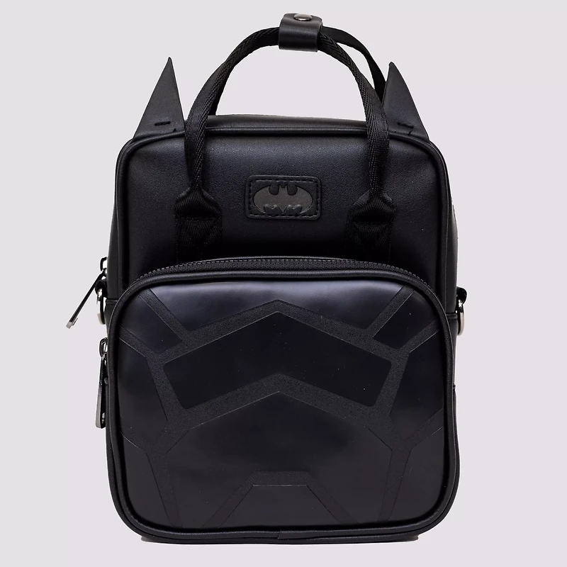 Buckle-Down Batman Embossed Armor Crossbody Bag - DC Comics