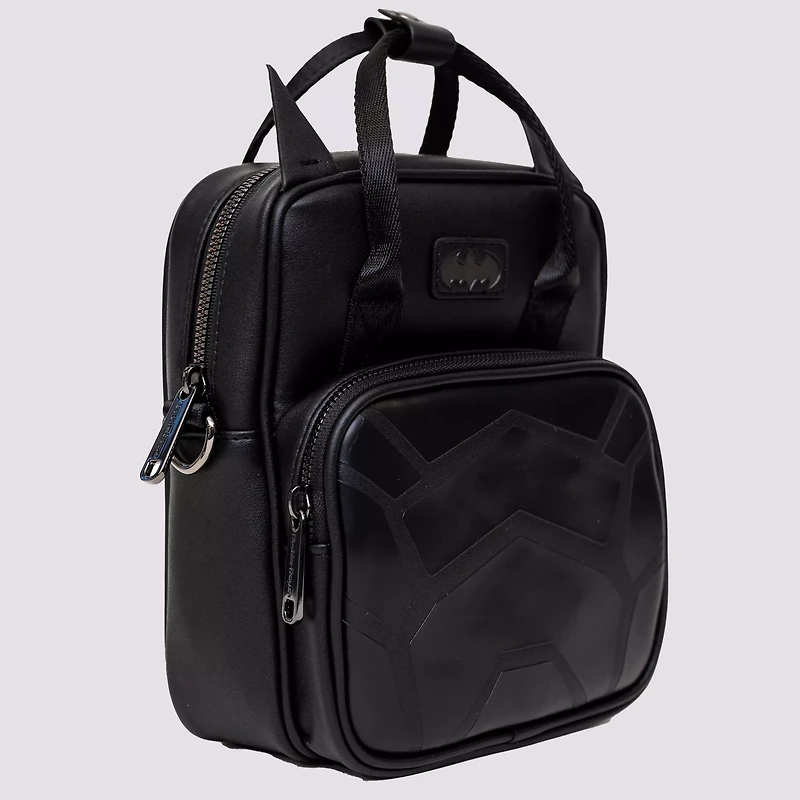 Buckle-Down Batman Embossed Armor Crossbody Bag - DC Comics
