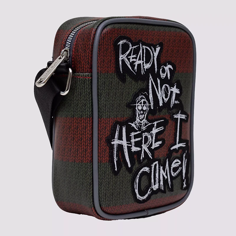 Buckle-Down Freddy Krueger Ready or Not Crossbody Bag - A Nightmare on Elm Street