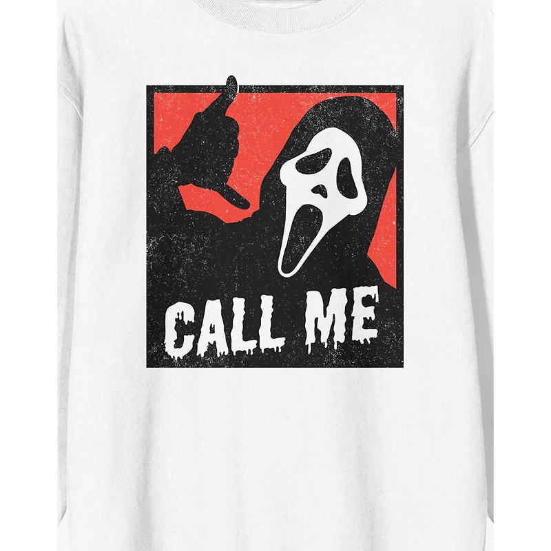 Ghostface Call Me Sweatshirt