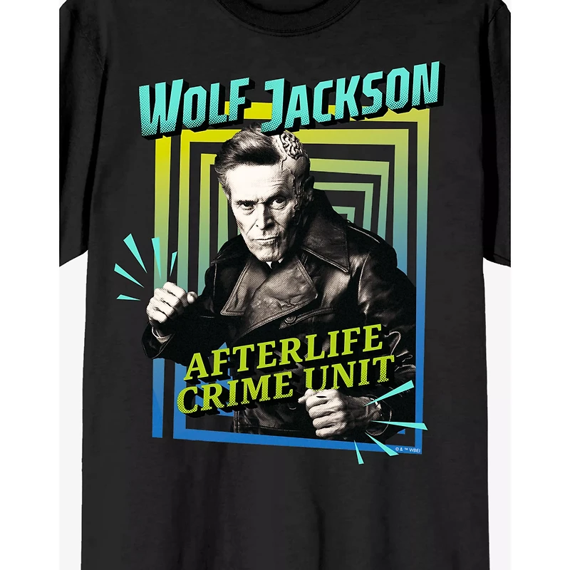 Wolf Jackson Afterlife Crime Unit T Shirt - Beetlejuice
