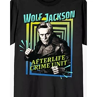 Wolf Jackson Afterlife Crime Unit T Shirt - Beetlejuice