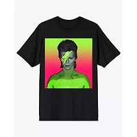 Neon Aladdin Sane T Shirt - David Bowie