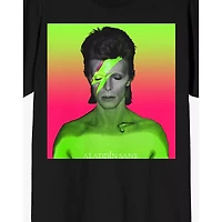 Neon Aladdin Sane T Shirt - David Bowie
