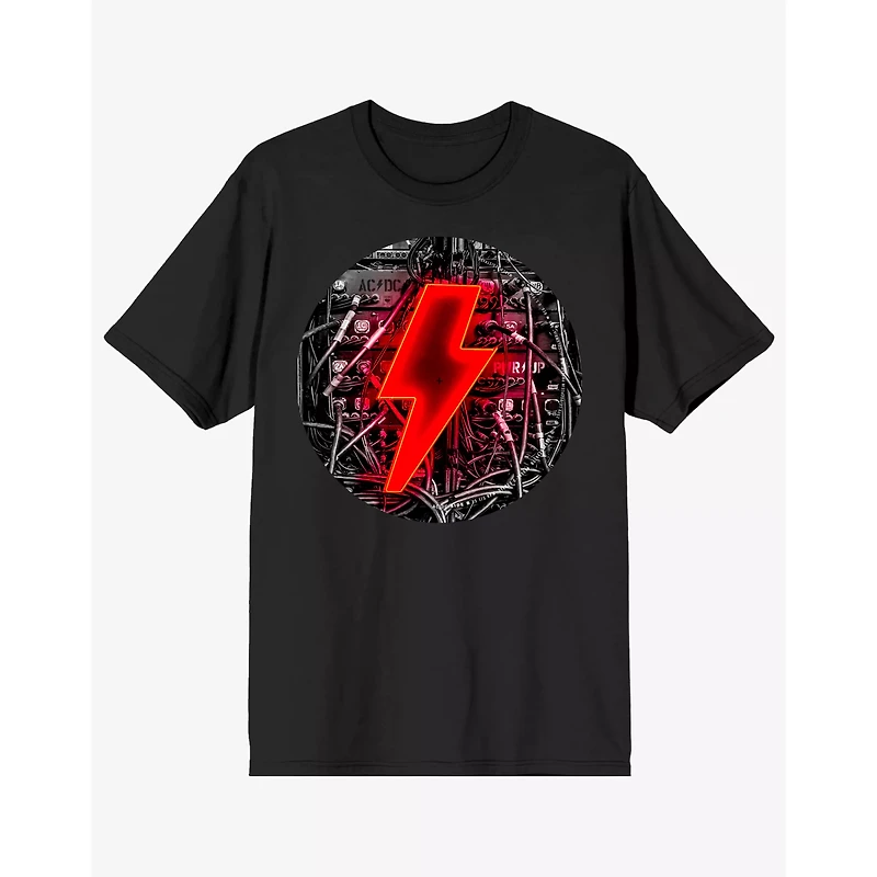 ACDC Red Electric Thunderbolt T Shirt