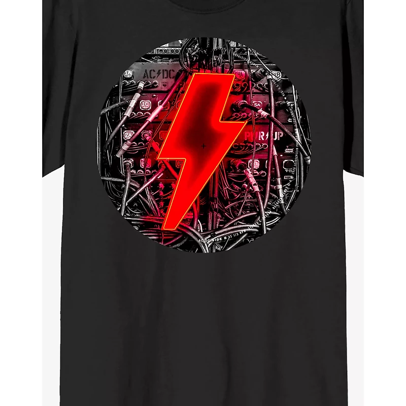 ACDC Red Electric Thunderbolt T Shirt