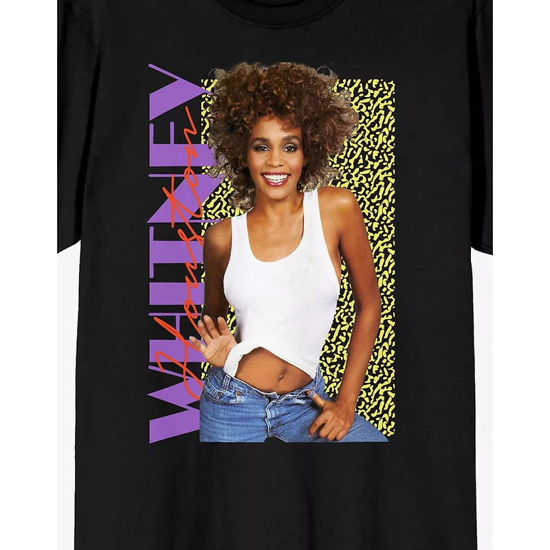 Whitney Houston Pose T Shirt
