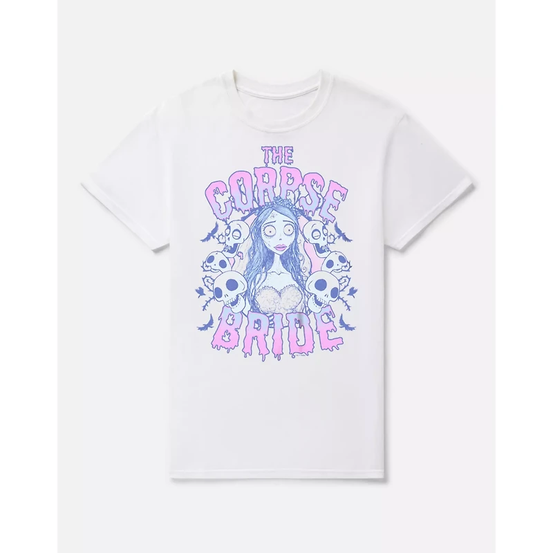 The Corpse Bride Emily Pastel T Shirt