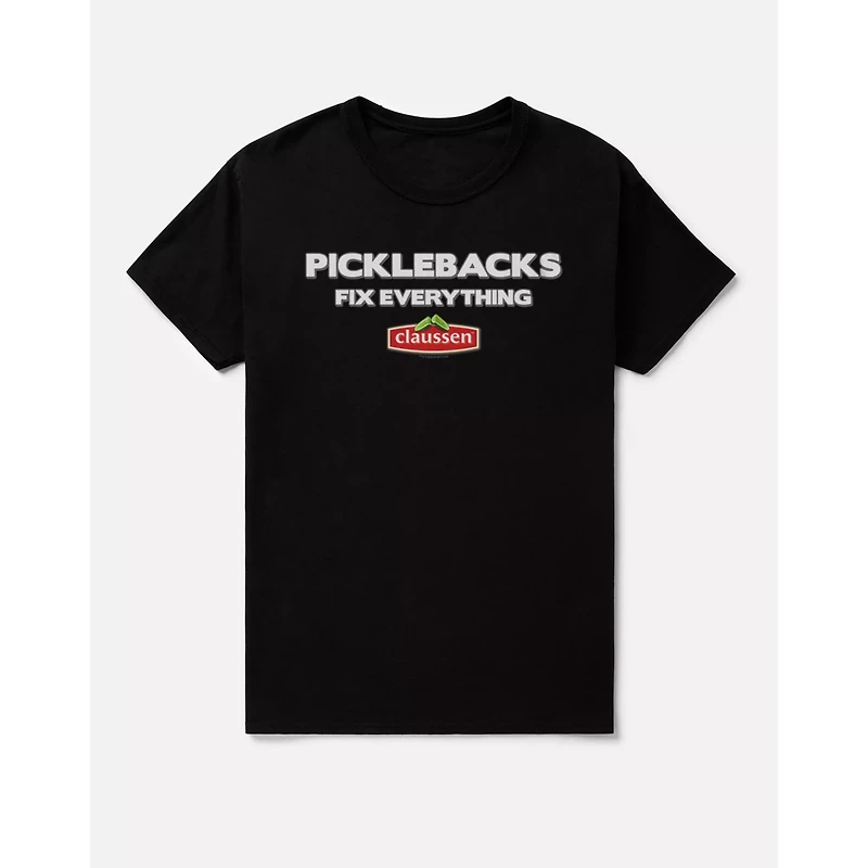 Picklebacks Fix Everything T Shirt - Claussen