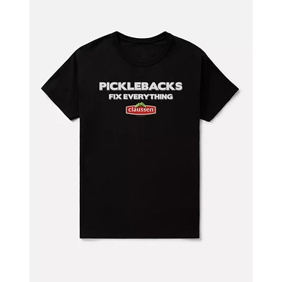 Picklebacks Fix Everything T Shirt - Claussen