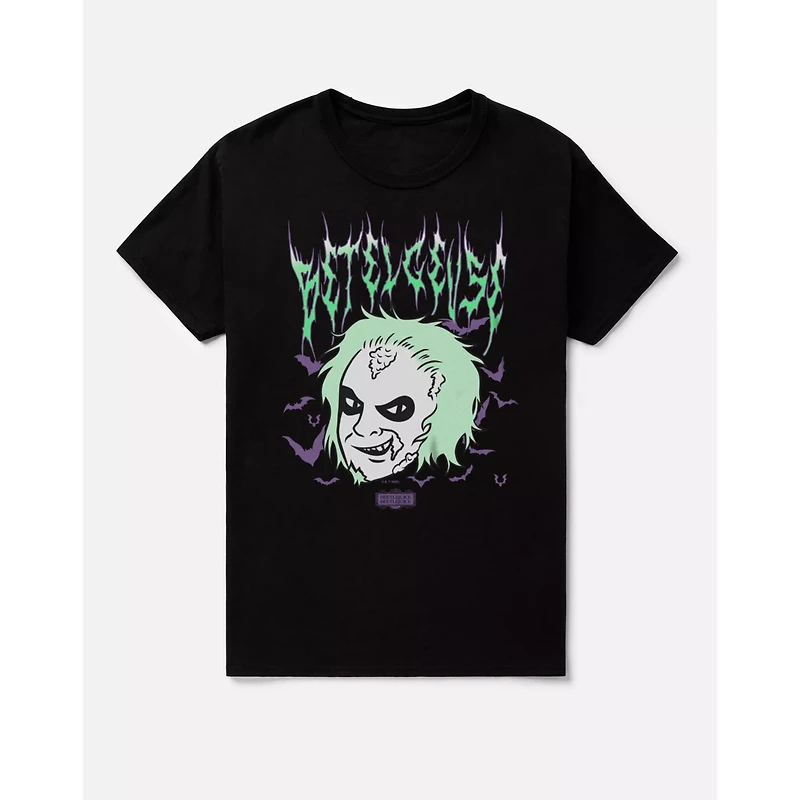 Beetlejuice Cartoon Face T Shirt