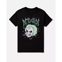 Beetlejuice Cartoon Face T Shirt