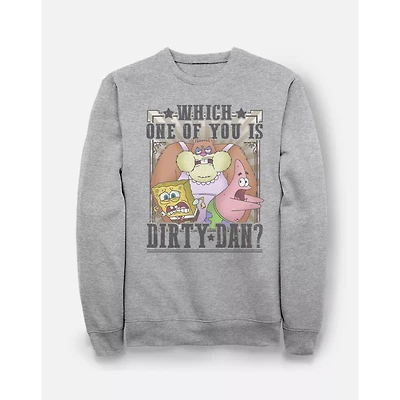 Which One of You Is Dirty Dan Sweatshirt - SpongeBob SquarePants