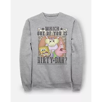 Which One of You Is Dirty Dan Sweatshirt - SpongeBob SquarePants