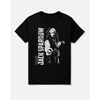 Captain Jack Sparrow T Shirt - Pirates of The Carribean