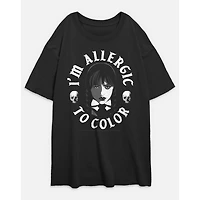 Allergic to Color T Shirt - Wednesday
