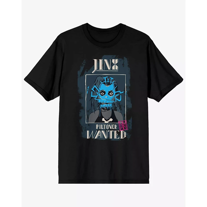 Jinx Wanted T Shirt - Arcane