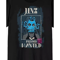 Jinx Wanted T Shirt - Arcane