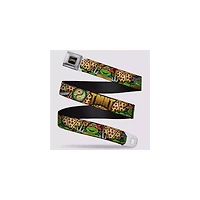 Buckle-Down Teenage Mutant Ninja Turtles Pizza Seatbelt Belt