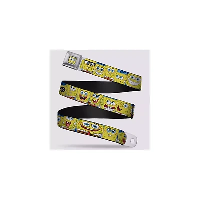 Buckle-Down SpongeBob SquarePants Closeup Seatbelt Belt