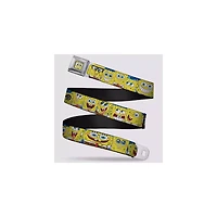 Buckle-Down SpongeBob SquarePants Closeup Seatbelt Belt