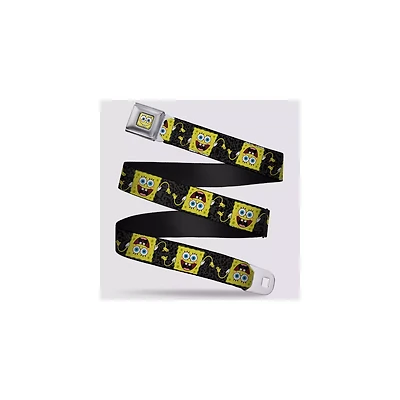 Buckle-Down SpongeBob Squarepants Flip Pose Seatbelt Belt