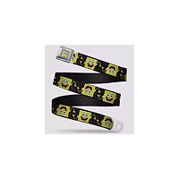 Buckle-Down SpongeBob Squarepants Flip Pose Seatbelt Belt