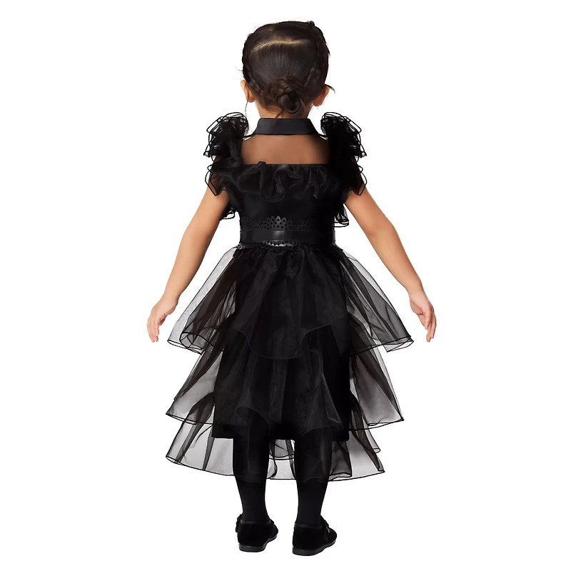 Toddler Rave 'N Dance Wednesday Addams Dress Costume 