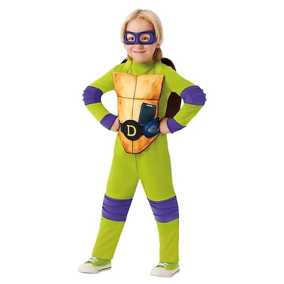 Toddler Donatello Jumpsuit Costume - TMNT Mutant Mayhem