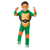 Toddler Michelangelo Jumpsuit Costume - TMNT Mutant Mayhem