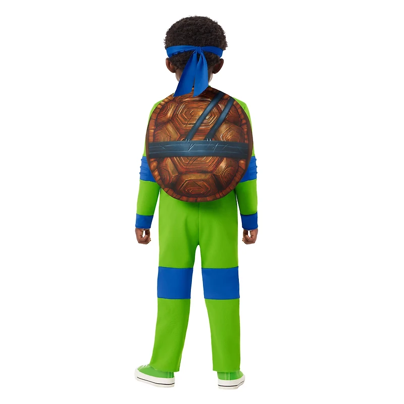 Toddler Leonardo Jumpsuit Costume - TMNT Mutant Mayhem