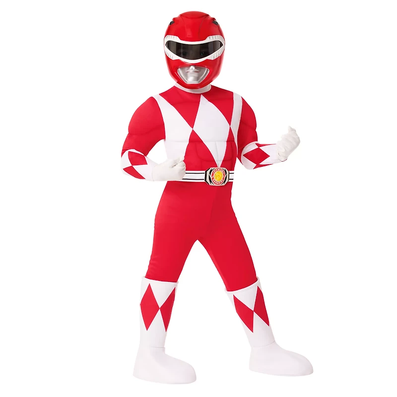 Toddler Red Power Ranger Costume - Mighty Morphin Rangers