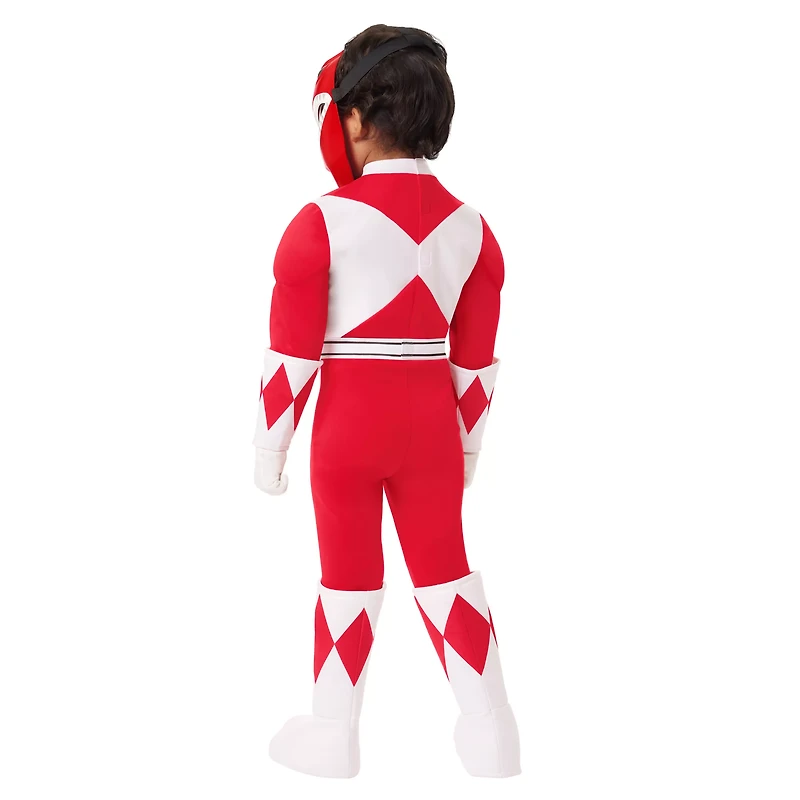 Toddler Red Power Ranger Costume - Mighty Morphin Rangers
