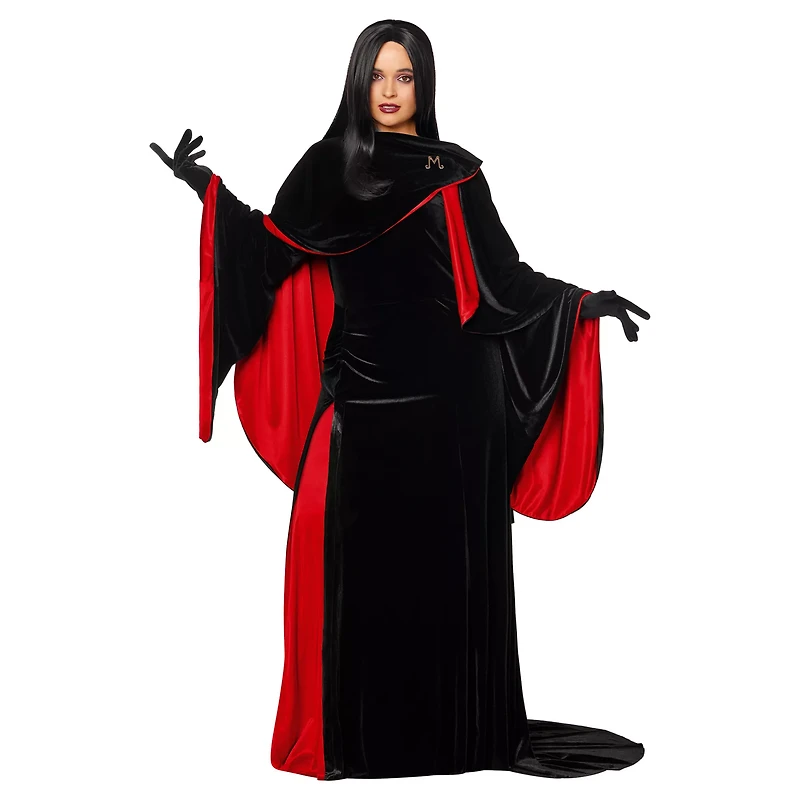 Adult Deluxe Morticia Addams Costume - Wednesday