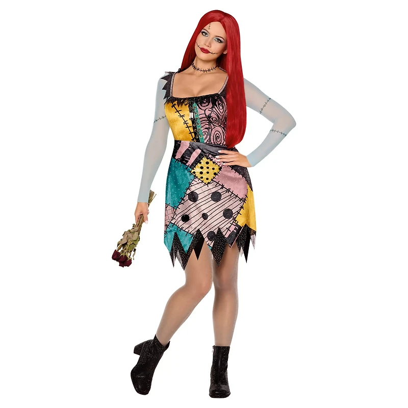 Adult Bling Sally Costume - The Nightmare Before Christmas