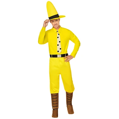 Adult the Man with Yellow Hat Costume - Curious George