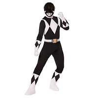 Adult Black Power Ranger Costume -  Mighty Morphin Rangers
