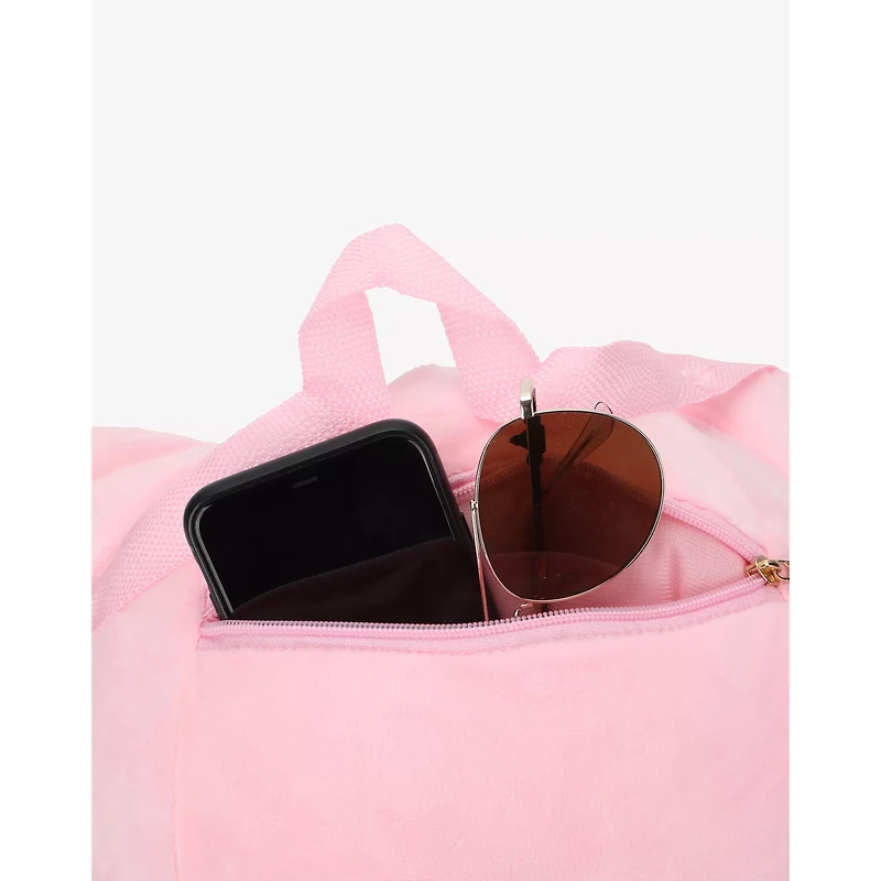 Pink Kirby Plush Mini Backpack